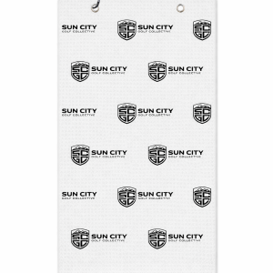 SCGC Player Towel — White/Black