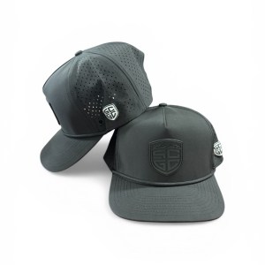 SCGC Launch Performance Rope Hat — Black Shield